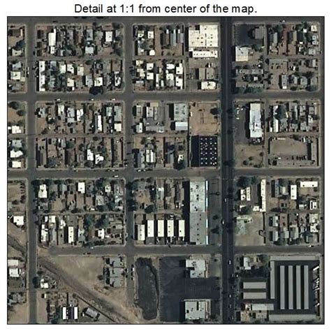 Aerial Photography Map Of South Tucson Az Arizona