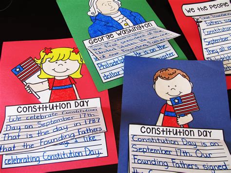 Constitution Day Writing Craft Activities Constitution Day Writing