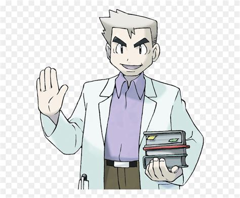 Oak Professor Pokemon Professor Oak Person Human Scientist Hd Png Download Flyclipart