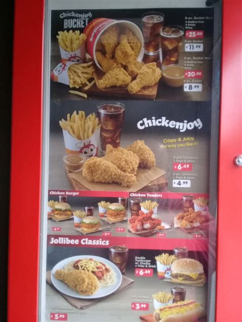 Menu At Jollibee Earls Court Restaurant London