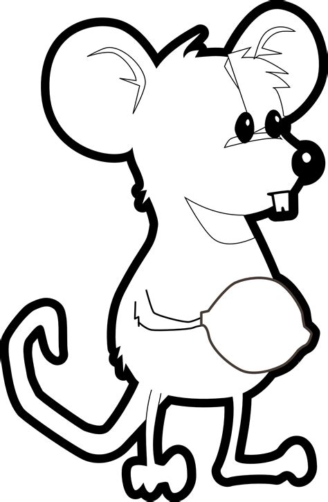 Dessin Souris #14079 (Animaux) à colorier – Coloriages à imprimer