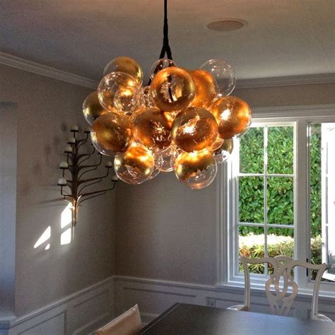 The 45 Bubble Chandelier Bubble Light Dining Room Etsy Bubble