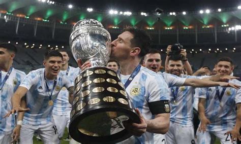 Copa America Lionel Messi Wins Maiden International Trophy As