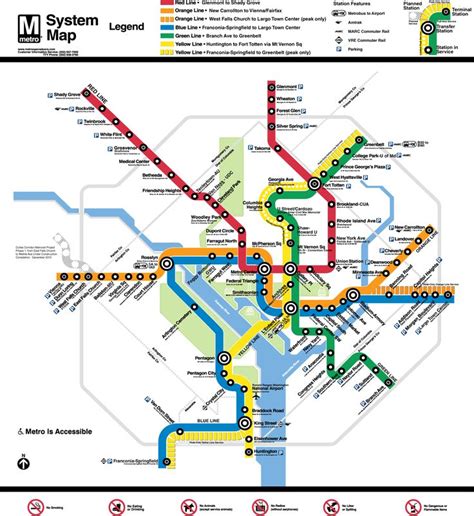 New Dc Metro Map