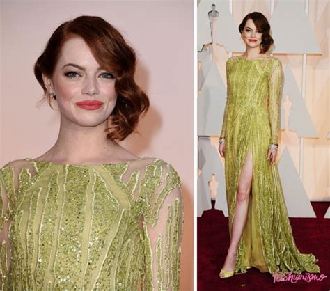 Oscars 2015 Emma Stone Fashionismo