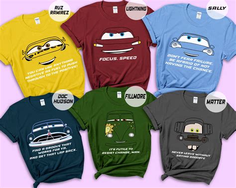 Disney Cars Shirt Pixar Shirt Race Car Shirt Lightning Etsy
