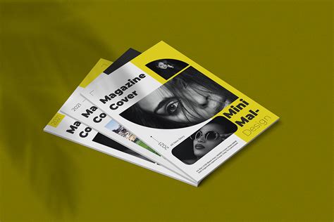 Minimalist Magazine Cover Page Design On Behance
