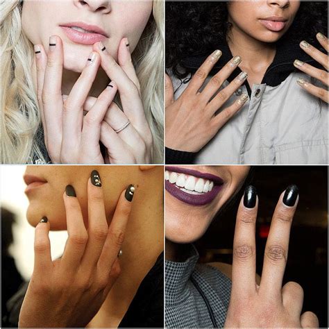 You Ll Want To Master These New Nail Trends From Fashion Week Asap With Images New Nail
