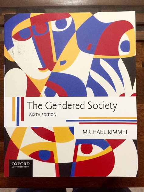 The Gendered Society 9780190260316 Kimmel Michael Books