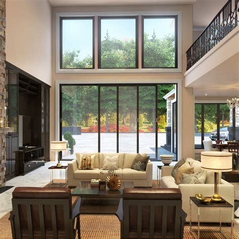 Having a few floor lamps can also add an elegant feature to any room as well as a soft, warm glow. This living room feels lively with an abundance of natural ...