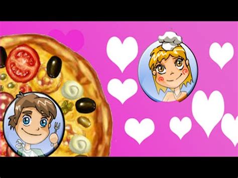 Juega a los mejores juegos de cocina online en isladejuegos. Juegos de cocinar pizza a novio - YouTube