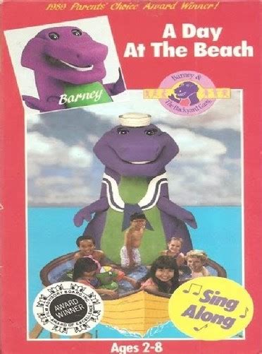 Barney A Day At The Beach Vhs 1991 Vhs And Dvd Credits Wiki Fandom