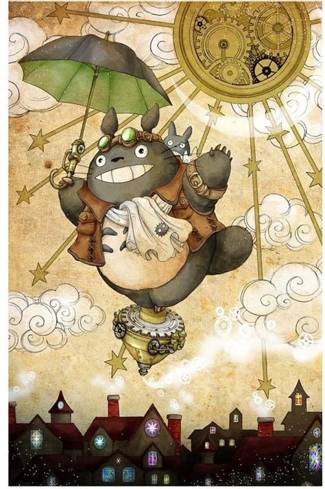 Totoro Ghibli Art Ghibli Totoro