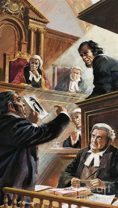 Scene In Court Painting By Andrew Howat Fine Art America