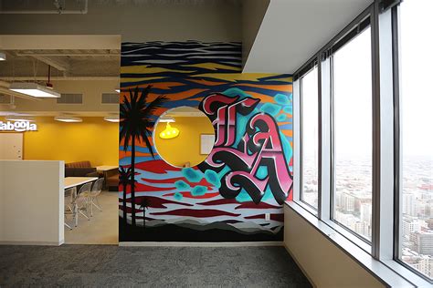 Los Angeles Graffiti Artist For Hire La Mural Company Interior