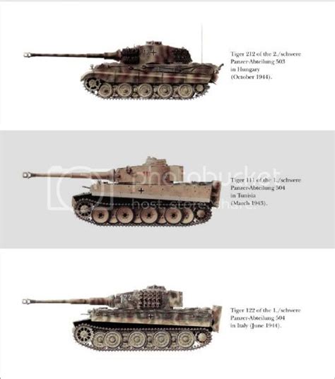Tiger Tank Profiles