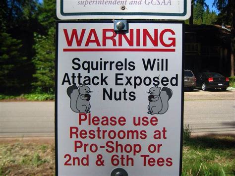 10 Hilarious And Unusual Golf Signs Swingu Clubhouse