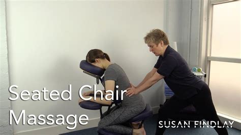 massage mondays seated chair massage sports massage therapy youtube