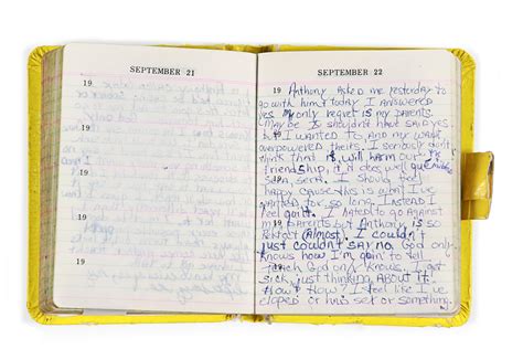Oprah's Private Journals - Diary Excerpts