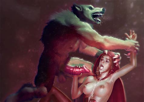 Babe Red Riding Hood And The BIG Bad Wolf A Story Of Massive Cock Seduction