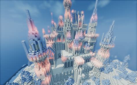 Ice Castle Minecraft Map