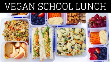 Vegan School Lunch Ideas Easy Healthy Delicious