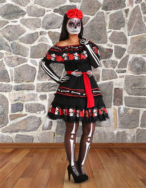 Sugar Skull And Day Of The Dead Costumes Luv68