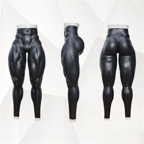 Smitizen Black Upgraded Silicone Muscle Suit Muscle Pants For Costume Cosplay Ebay