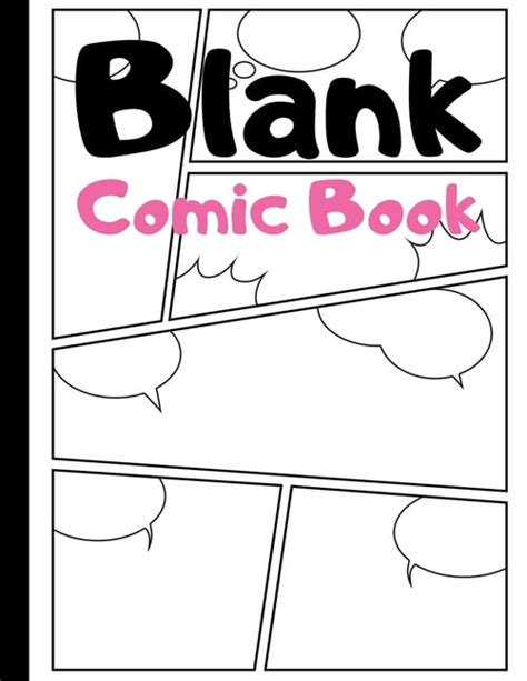 Blank Comic Book Blank Comic Strips To Make Your Own Comics Art And
