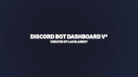 Discord Bot Dashboard · Github Topics · Github