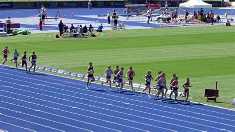 u 15yrs 1500m men final australian athletics championships olympic park sydney 31 03 2017