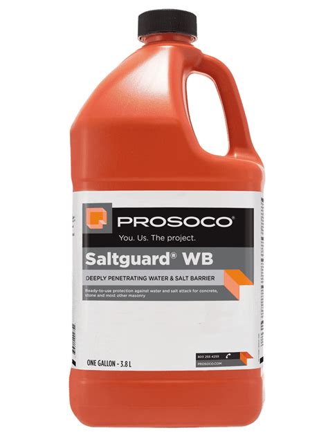 Prosoco Saltguard Wb Deep Penetration Water And Salt Barrier Rocket