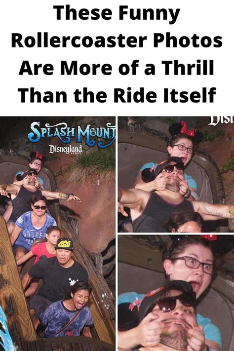 These Funny Rollercoaster Photos Are More Of A Thrill Than The Ride Itself Revlon Amusement