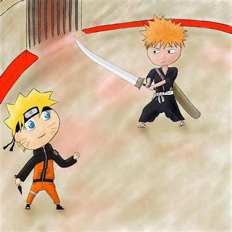Naruto Vs Ichigo By Speckford On Deviantart