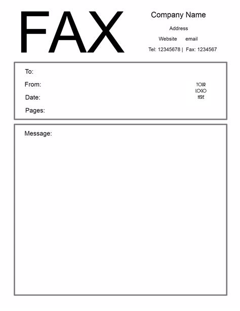 Least 500 mb of storage to your rightfax server. Free Fax Cover Sheet Template | Customize Online then Print