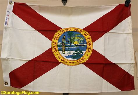 Florida State Flag 2x3ft Vintage Sold