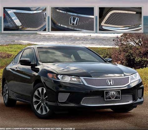 Honda Accord Coupe Fine Mesh Grille By Eandg Classics 2013 2014 2015