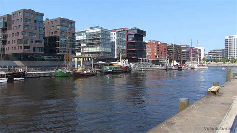 Hamburg Hafencity Sandtorhafen Mit Traditionsschiffen Full Hd