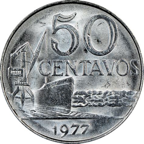 Brazil 50 Centavos Km 580b Prices And Values Ngc