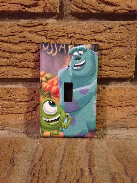 Mike And Sulley Light Switch Cover Monster Inc Mon16 Etsy Light