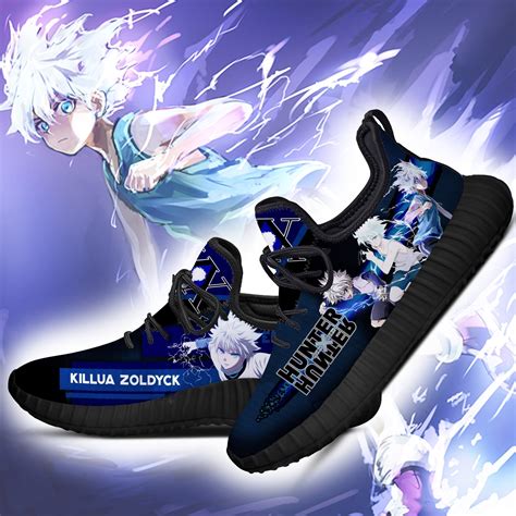 Hunter X Hunter Killua Reze Shoes Custom Hxh Anime
