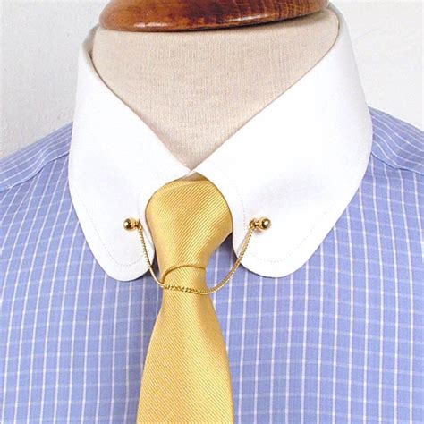 Collar Pins For Men Screw Ends For Shirts With Holes In The Collar