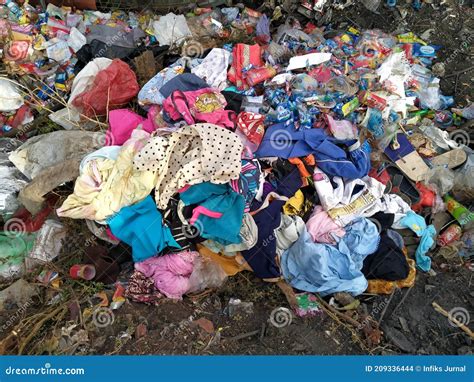 Tambun Bekasi Indonesia October 12 2020 Clothing Waste That Is