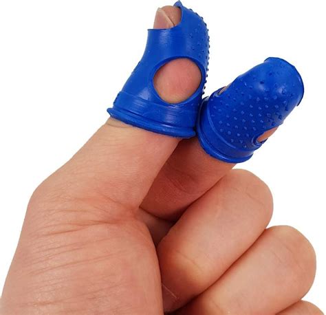 Clairla Rubber Fingers Tips Guard Large Anti Slip