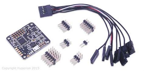 Hyperion Naze 32 Acro 6df Rev 5 Flight Controller Board With Pins And