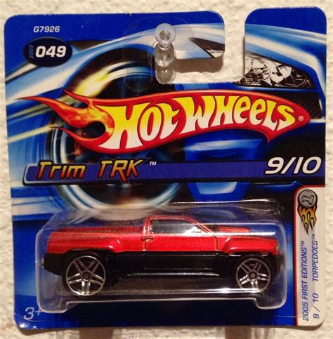 Hot Wheels 2005 First Editions Trim Trk Torpedoes 910 Short Card Hot