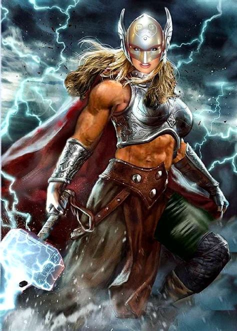 Jane Foster Thor Female Thor Marvel Superheroes Art Thor Comic Art