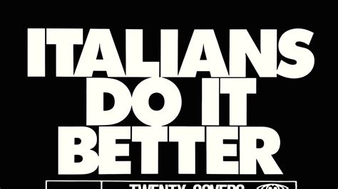 Various Artists Italians Do It Better Album Review Pitchfork