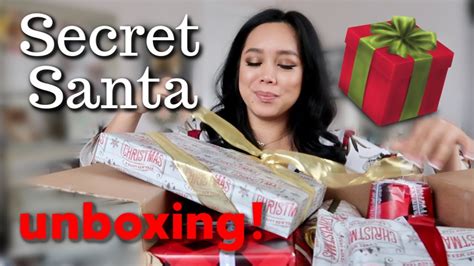 unboxing my secret santa ts itsmommyslife youtube