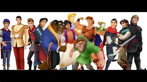 Top 10 Disney Male Heroes Youtube